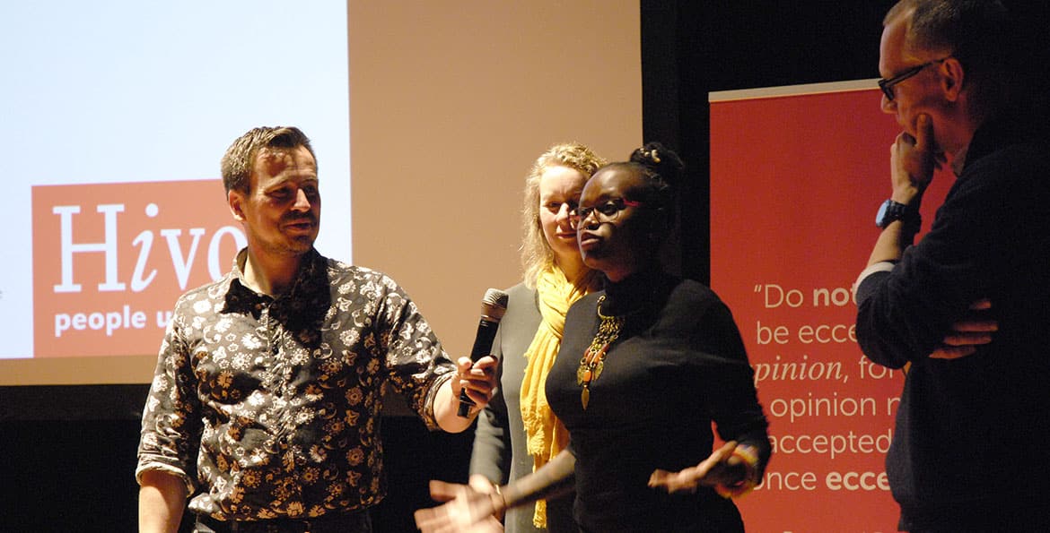Gigi maakt indruk tijdens Hivos Roze Filmdag