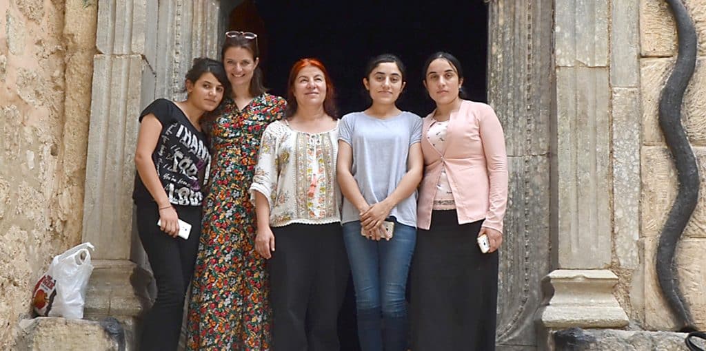 Trainingen geven Yezidi-vrouwen de moed om vooruit te kijken