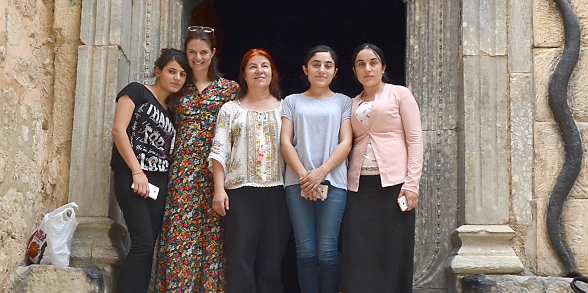 Trainingen geven Yezidi-vrouwen de moed om vooruit te kijken
