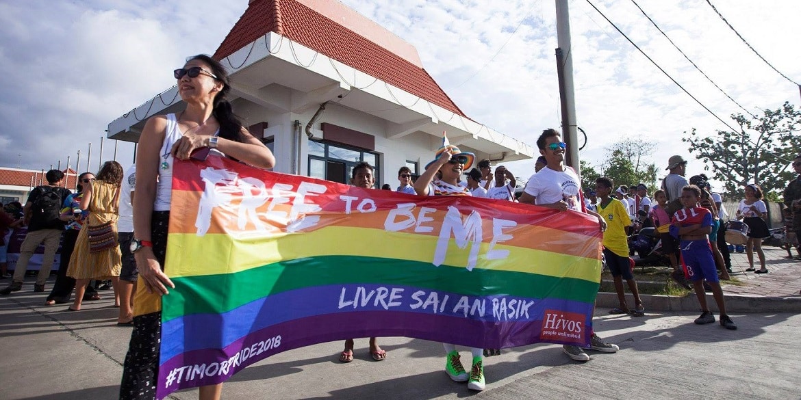Hivos speelt cruciale rol tijdens de tweede Pride in Timor-Leste ooit
