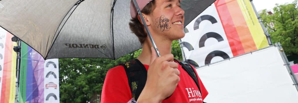 Free to be me bij Pride Amsterdam