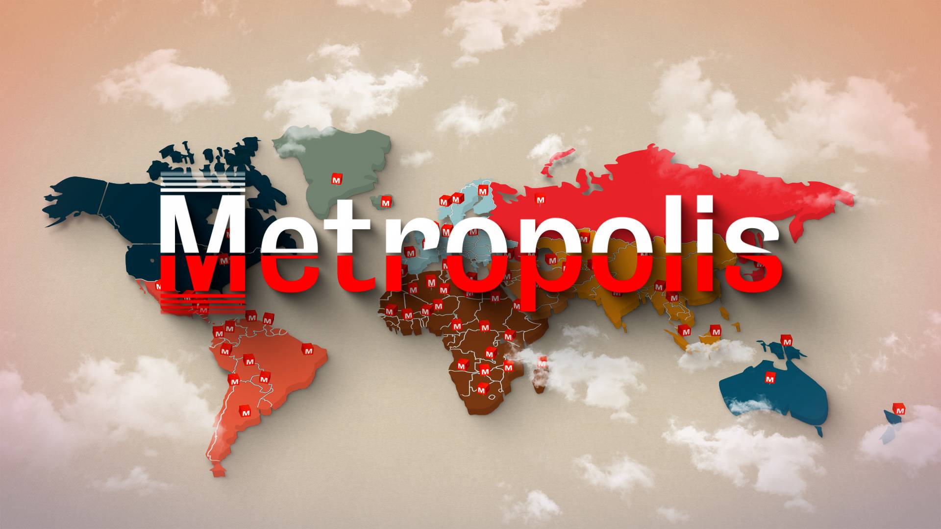 Metropolis landkaart