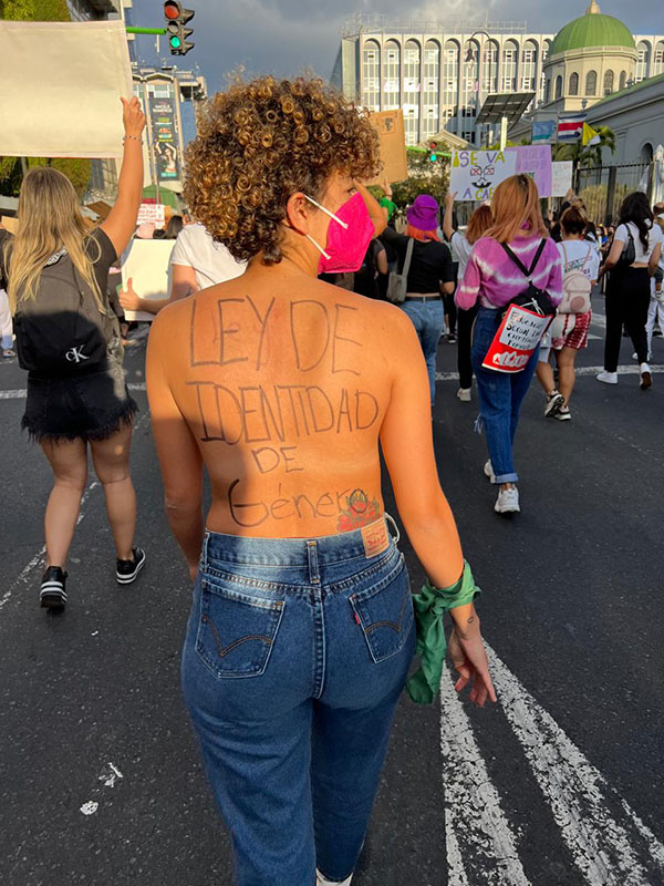 Irazú over Pride in Costa Rica