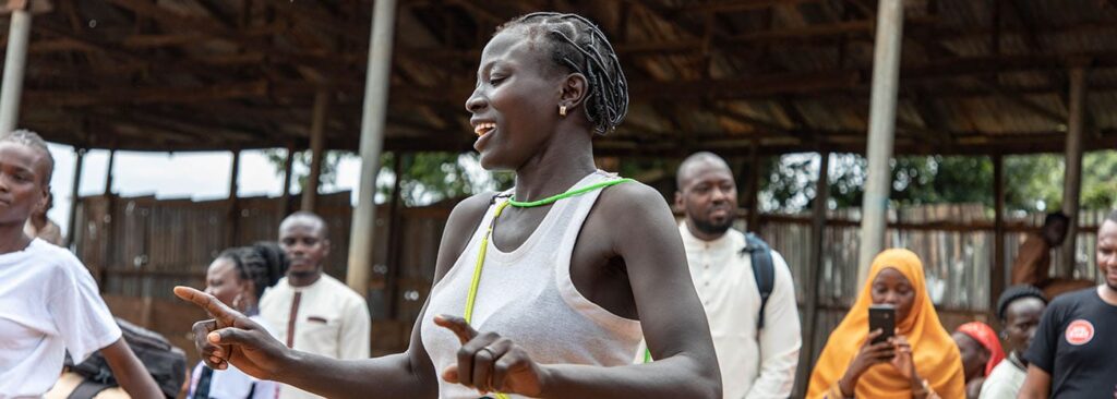 In Nigeria beschermen we de seksuele rechten van ontheemde vrouwen