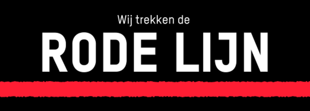 Wij trekken de rode lijn