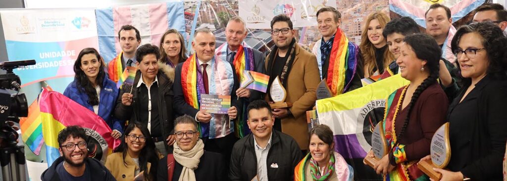 Erkenning voor onze strijd voor LHBTIQ+ rechten in Bolivia