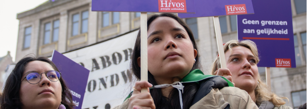 2.000 mensen eisen actie op gendergelijkheid